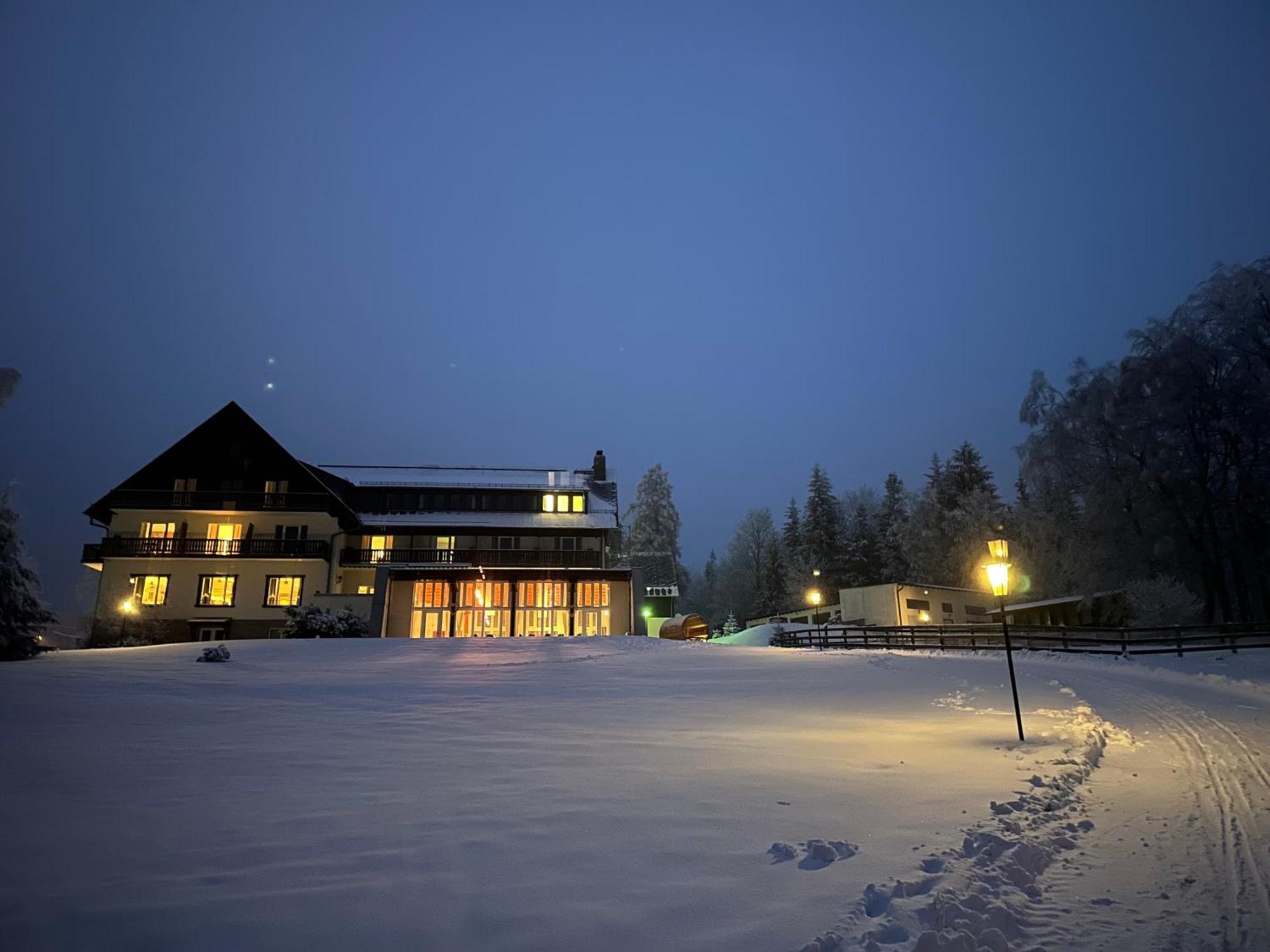 Hotel Haus am Ahorn Schöneck Exterior foto